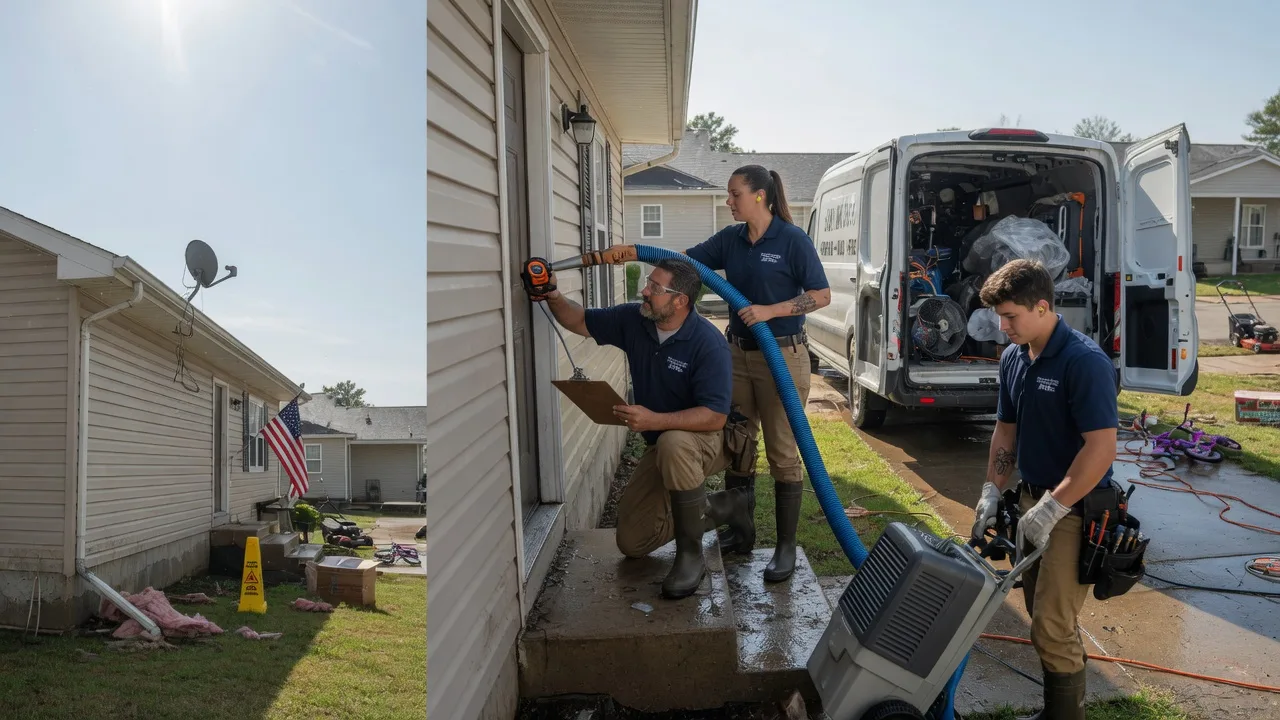 Ceiling Water Damage Restoration in Mcguffey, OH near me